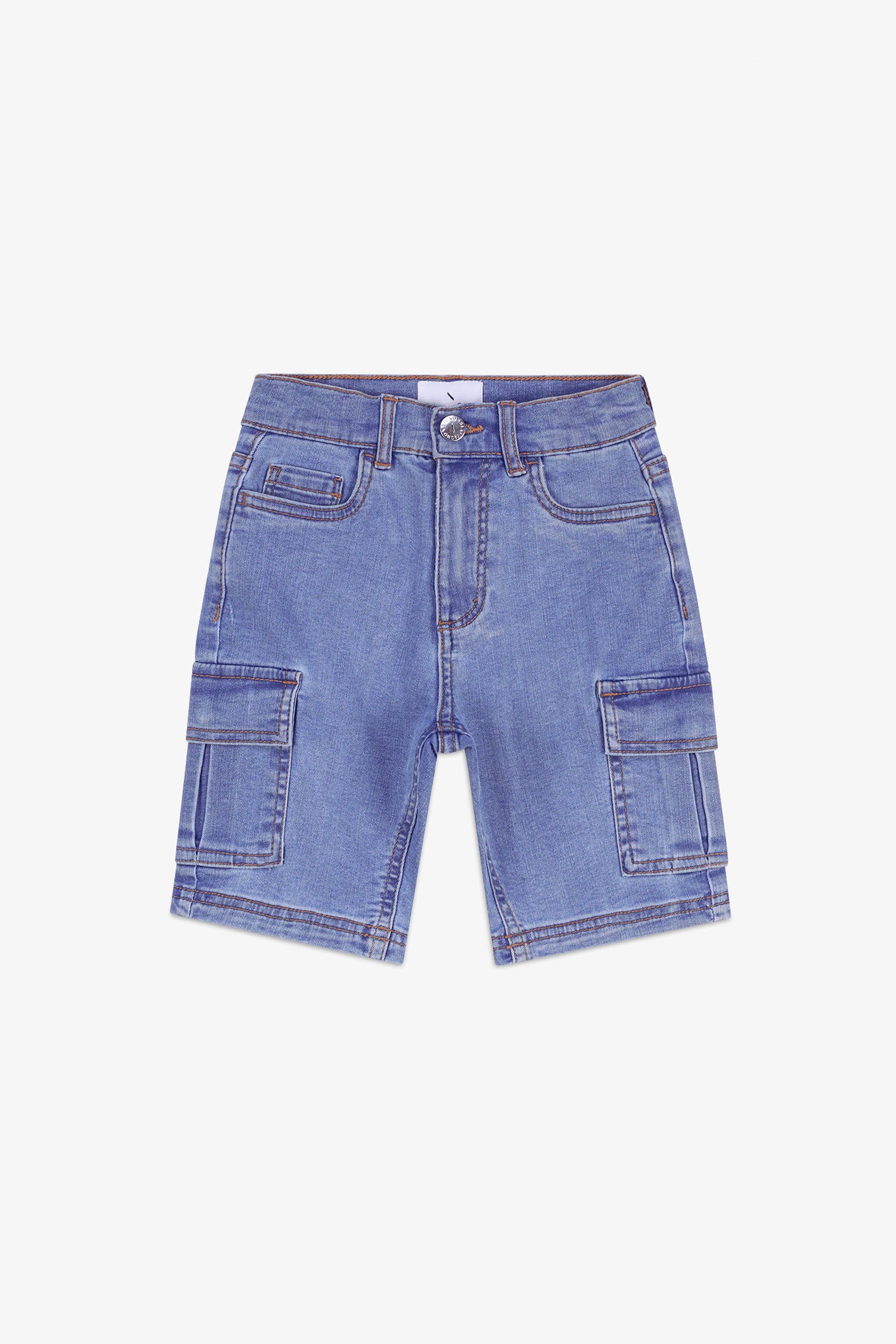Boys Denim Cargo Shorts (3yrs-8yrs)