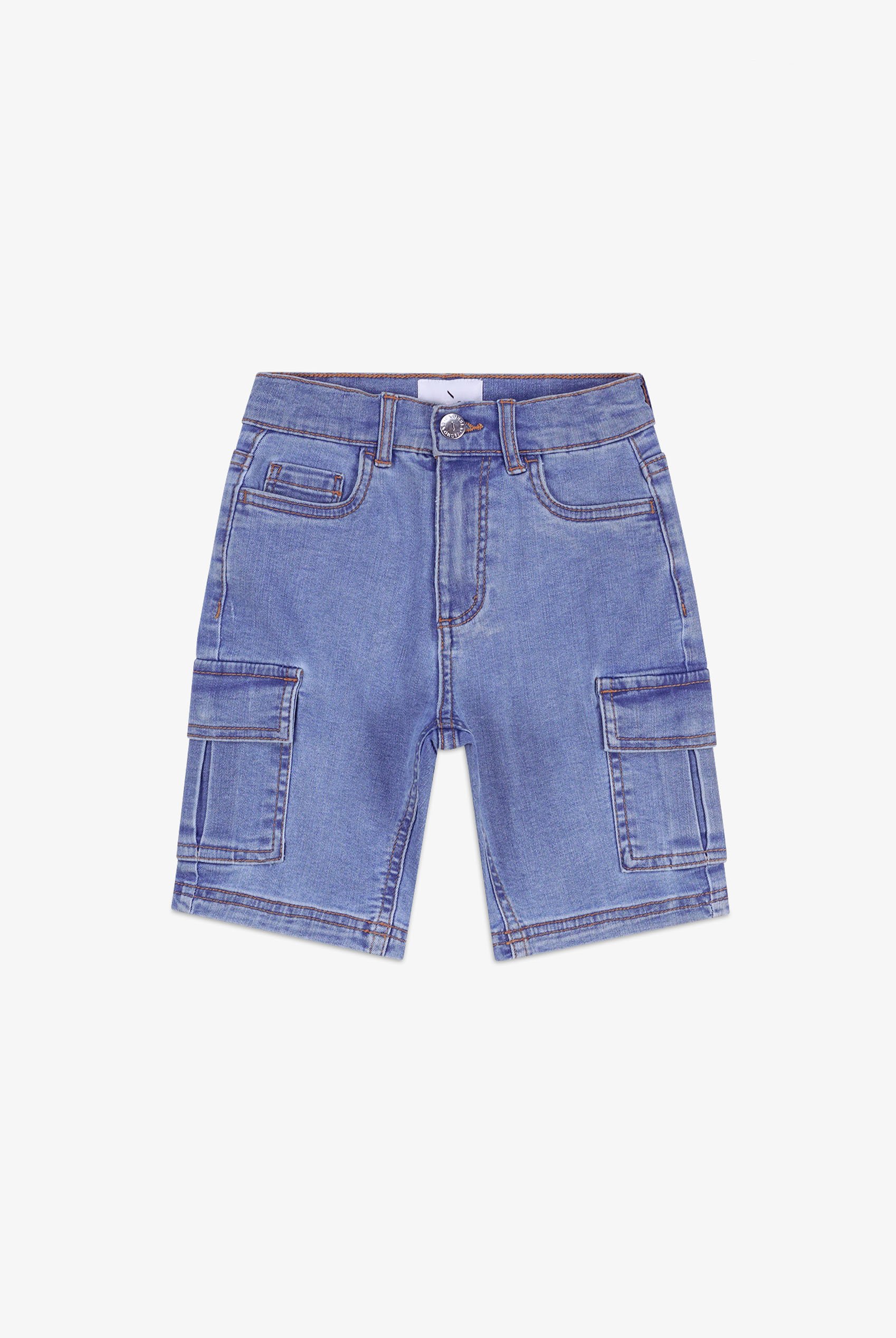 Boys Denim Cargo Shorts (3yrs-8yrs)