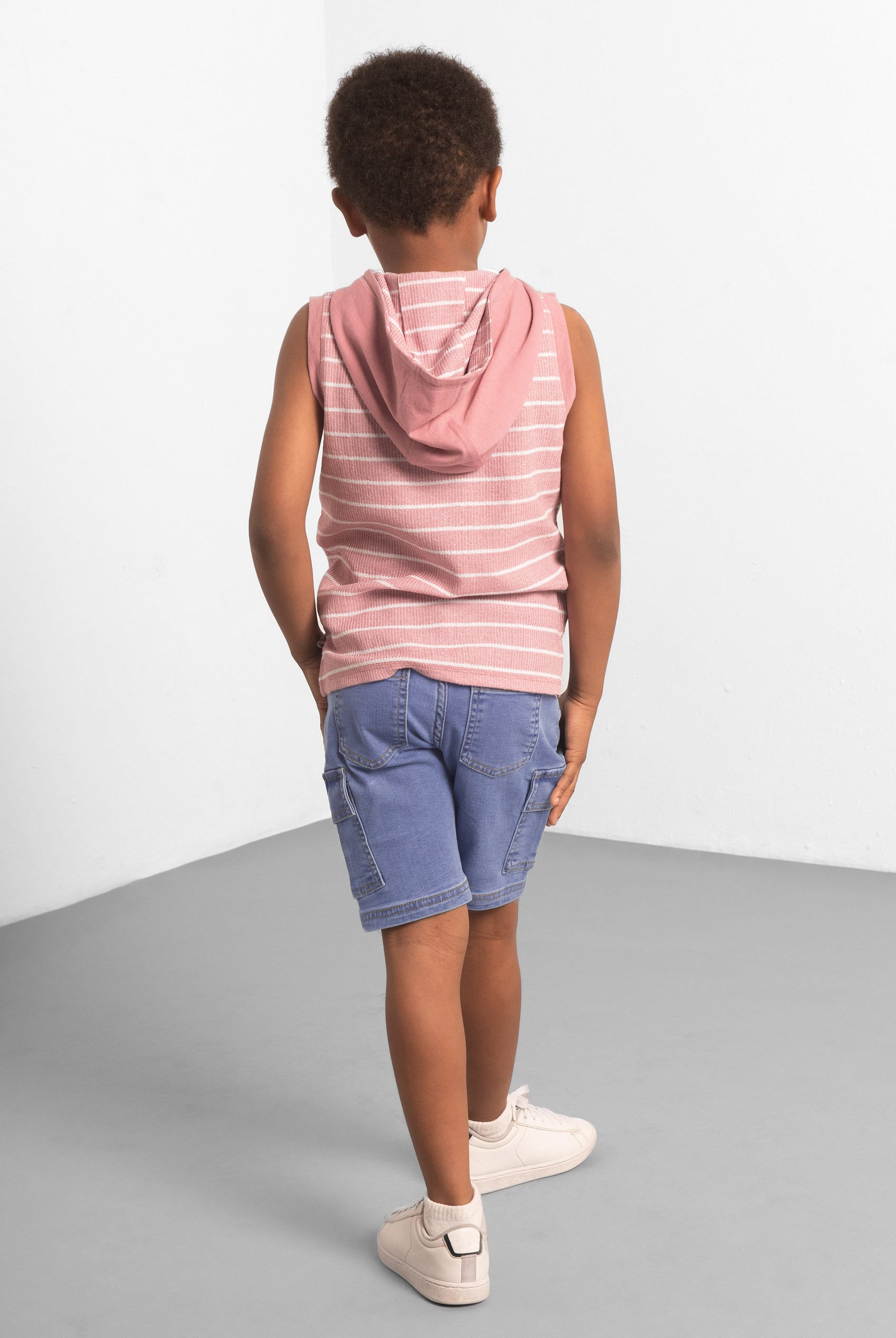 Boys Denim Cargo Shorts (3yrs-8yrs)