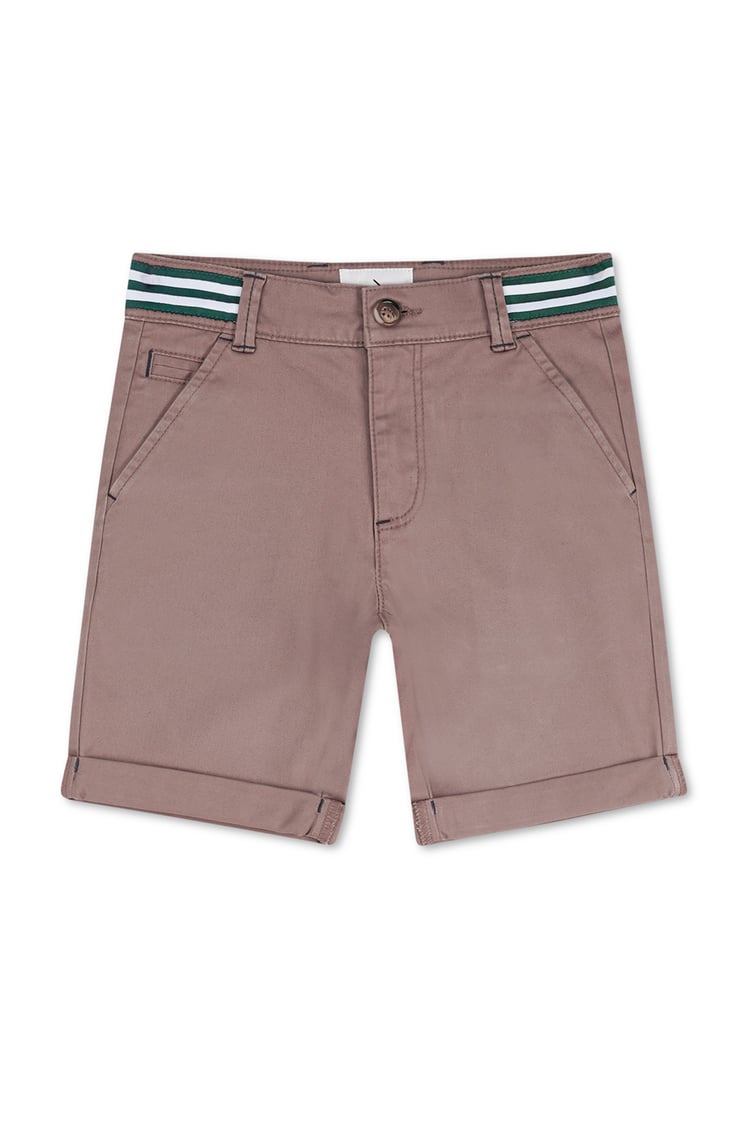 Boys Decorative Tape Waistband Shorts(3yrs-9yrs)