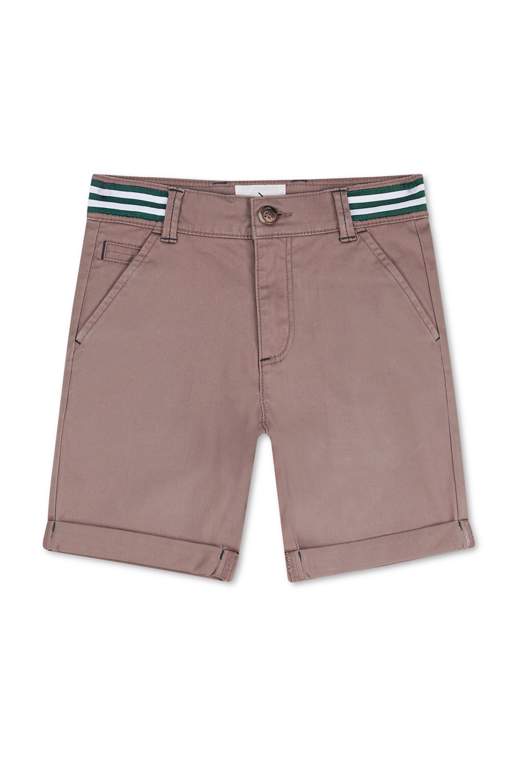 Boys Decorative Tape Waistband Shorts(3yrs-9yrs)
