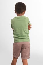 Boys Decorative Tape Waistband Shorts(3yrs-9yrs)