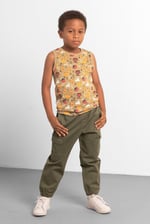 Boys Side Pocket Pull-On Chino Jogger (4yrs-7yrs)