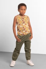 Boys Side Pocket Pull-On Chino Jogger (4yrs-7yrs)
