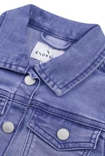 Girls Frill Shoulder Denim Jacket (2/3yrs-8/9yrs)
