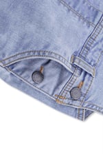 Girls 5 Pockets Denim Dungarees(2/3yrs-8/9yrs)