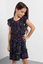 Girls Viscose Frilled Hem Mini Skirt(2/3yrs-8/9yrs)