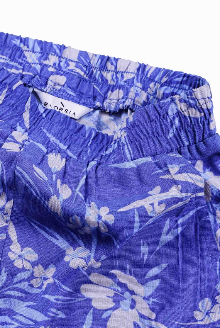 Girls Ruffle Hem Shorts with Side Bow(2/3yrs-8/9yrs)