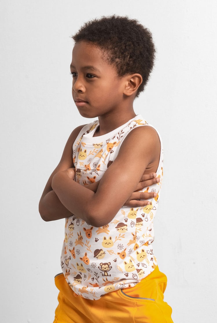 Boys Fun Jungle Printed Vest (3 yrs-9 yrs)