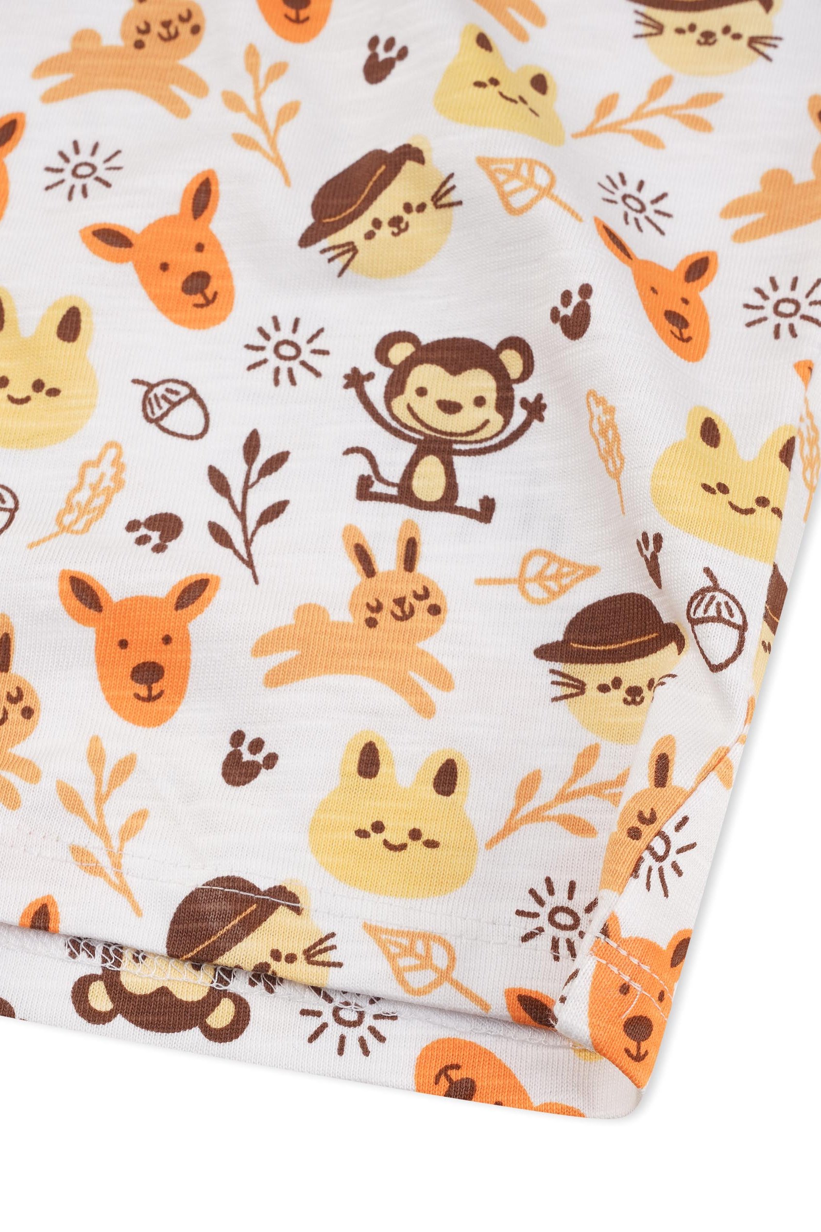 Boys Fun Jungle Printed Vest (3 yrs-9 yrs)