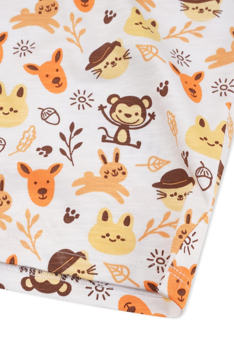 Boys Fun Jungle Printed Vest (3 yrs-9 yrs)