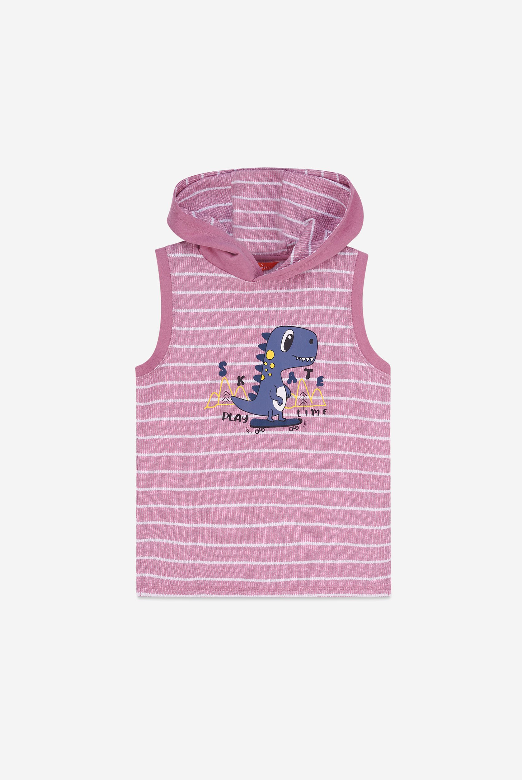 Skating Dino Summer Hoodie (6yrs-11yrs)