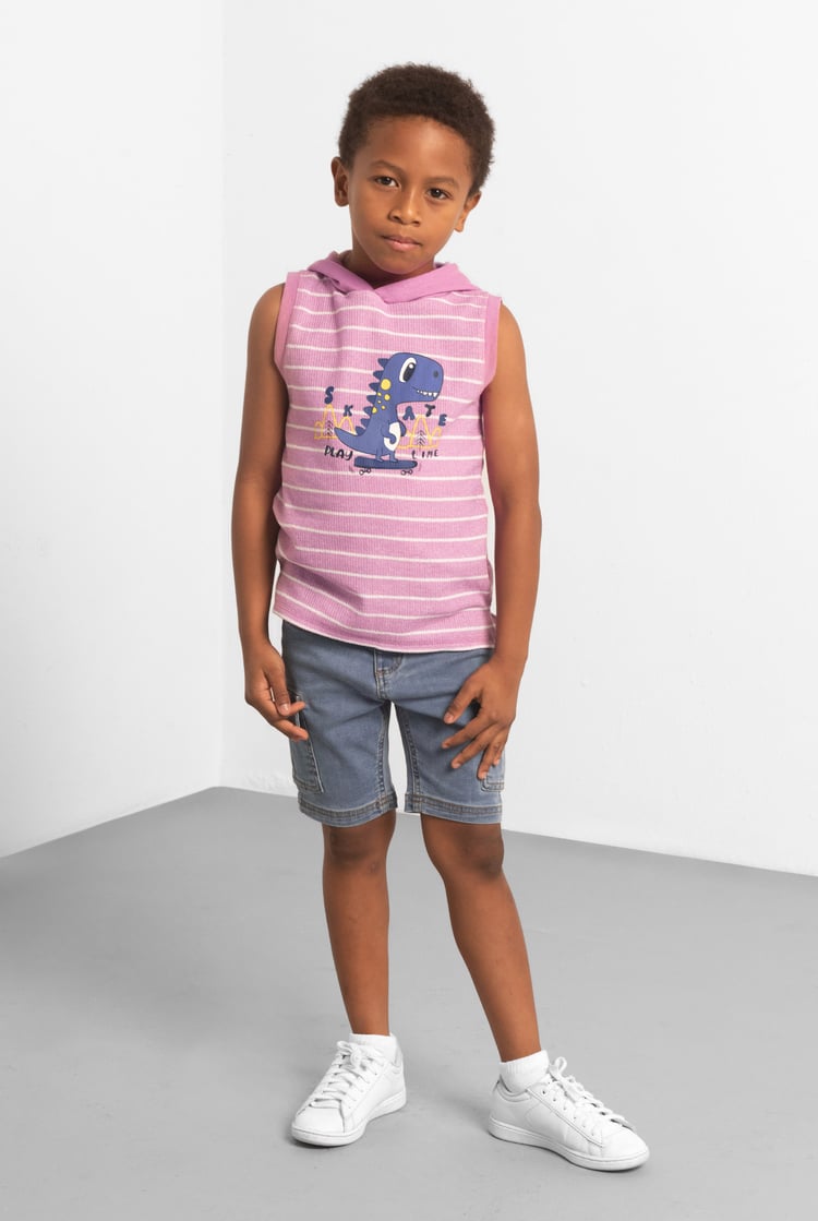 Skating Dino Summer Hoodie (6yrs-11yrs)