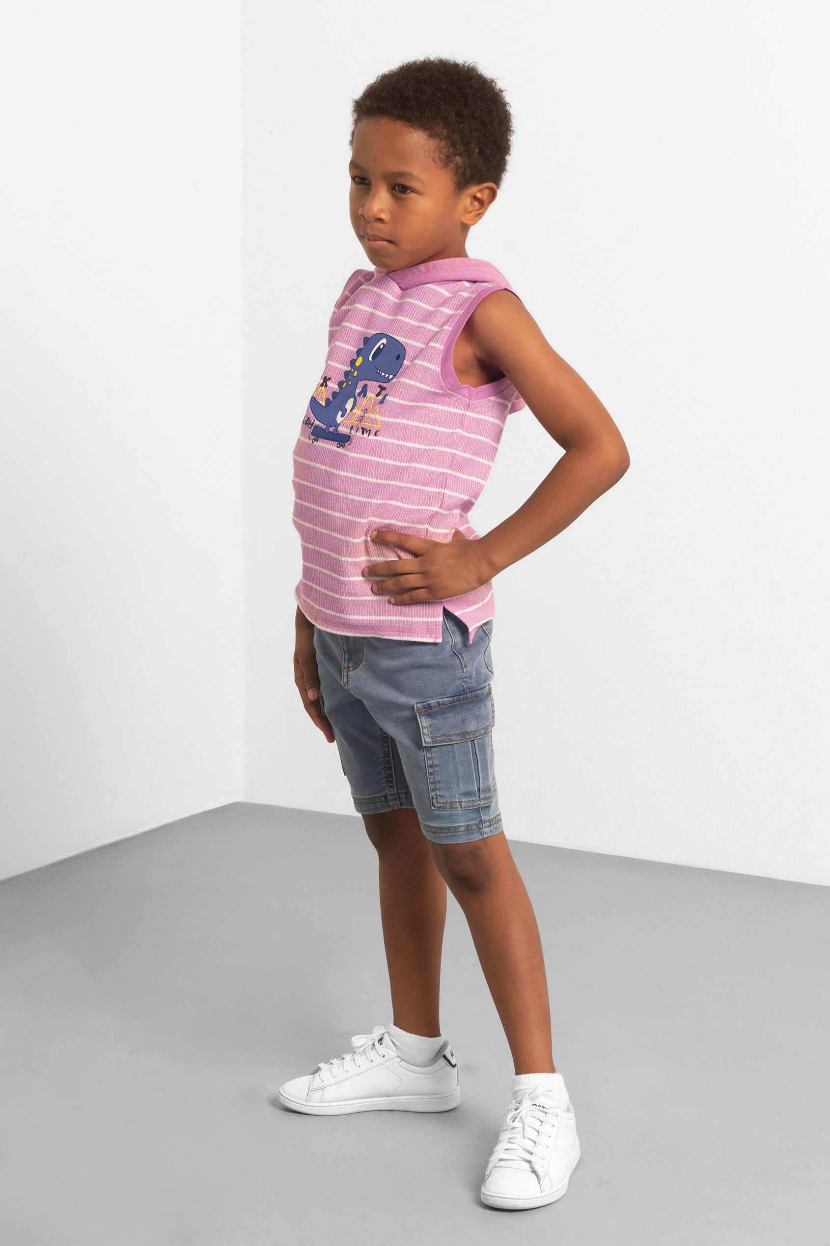 Skating Dino Summer Hoodie (6yrs-11yrs)