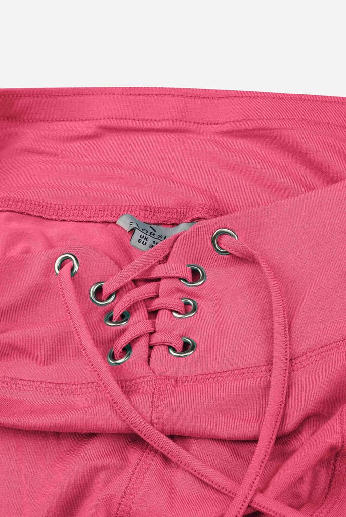 Super Soft Leggings With Waist Drawstring Details
