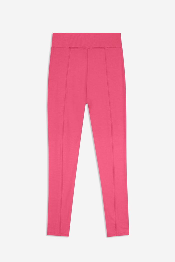 Super Soft Leggings With Waist Drawstring Details