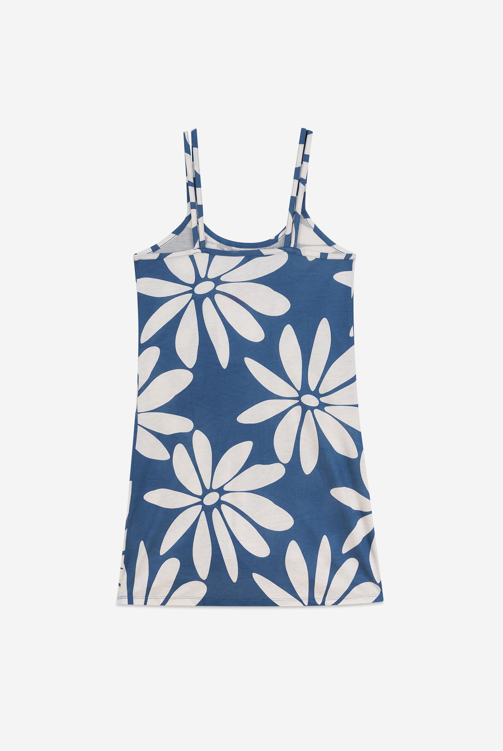 Pleated Details Double Strap Cami Dress