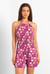 Smocked Waist Floral Printed Playsuit