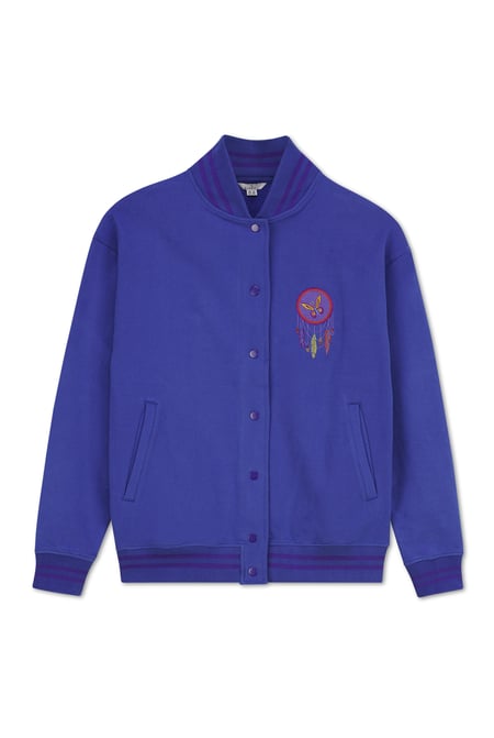 Blue Bomber Jacket