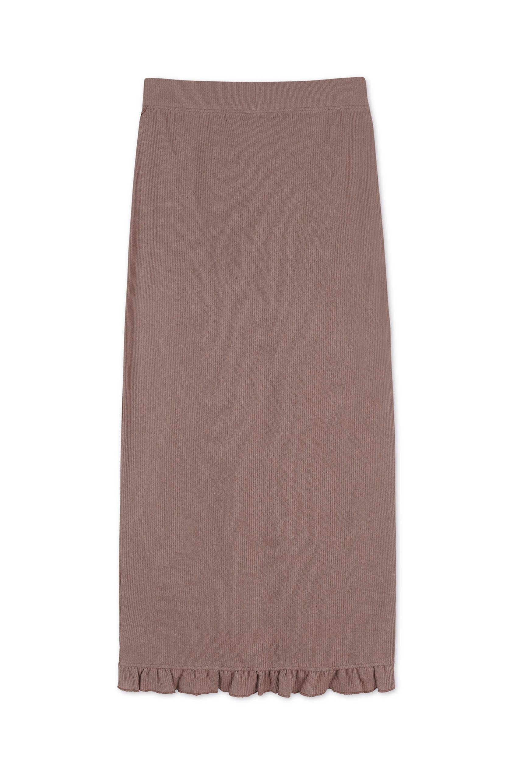 Tie Waist Wrap Maxi Skirt