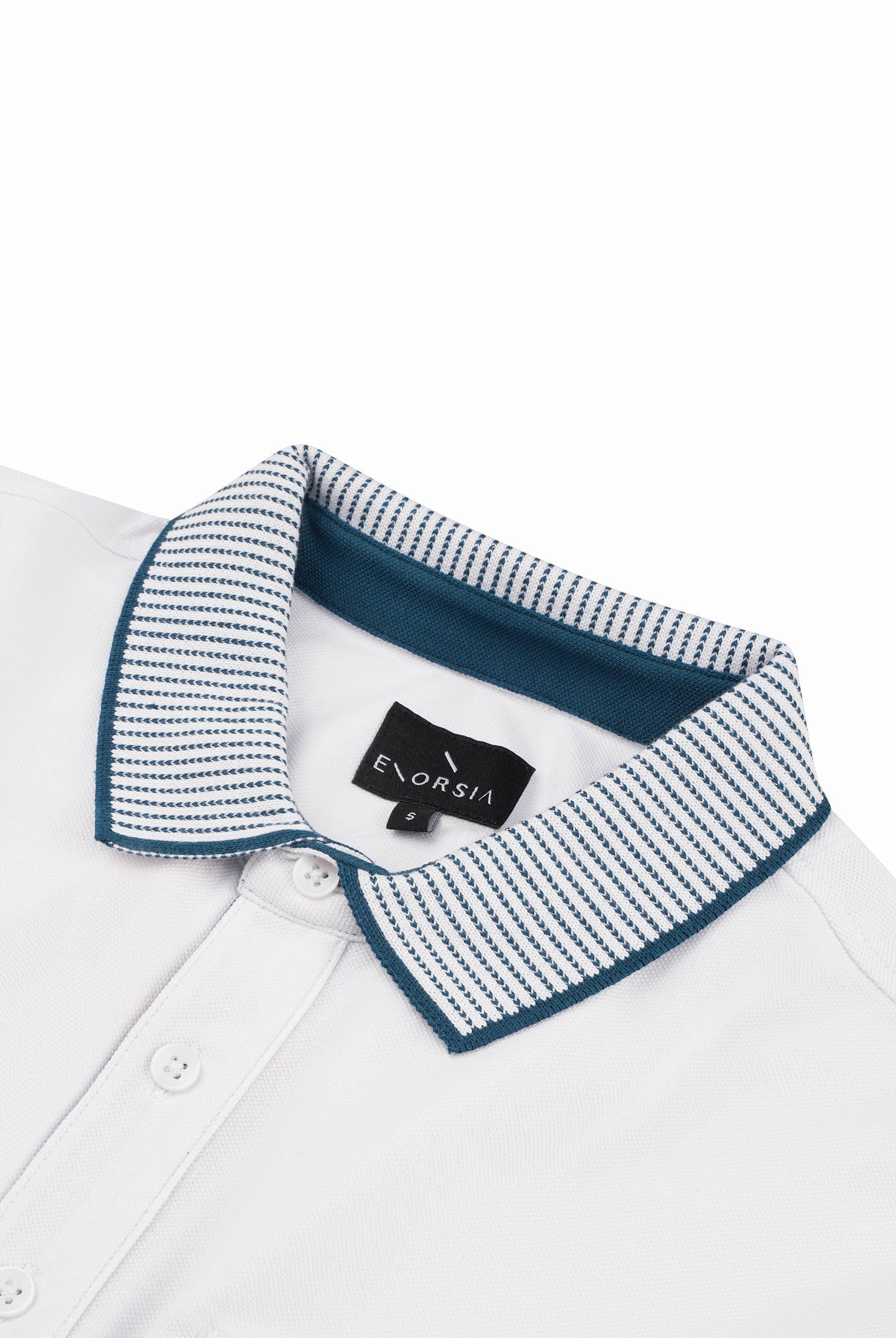 Men's Bird Eye Collar Polo Shirt