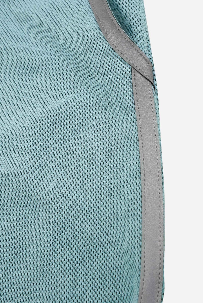 Design Terry Trousers With Reflective Tape Detailing