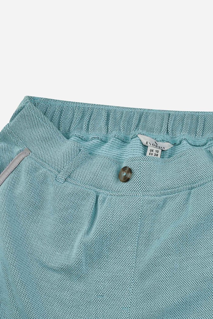 Design Terry Trousers With Reflective Tape Detailing