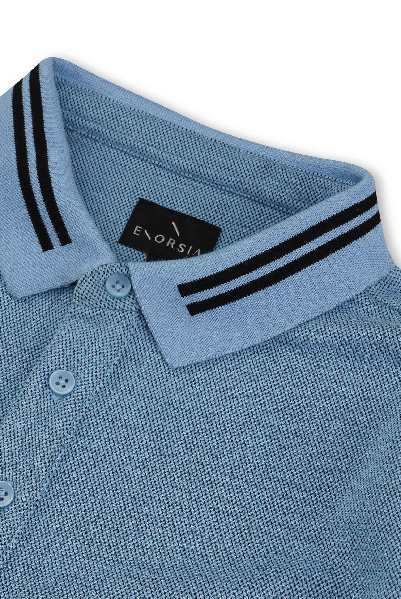Design Pique Polo With Rib Detailing