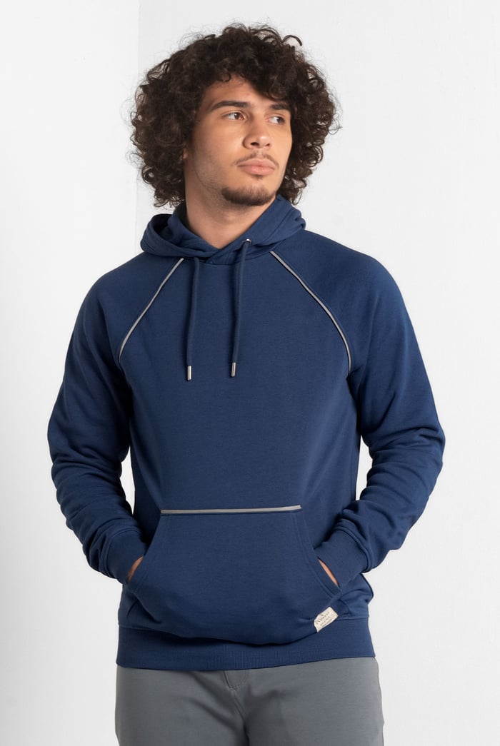 Brushed Fleece Raglan Hoodie