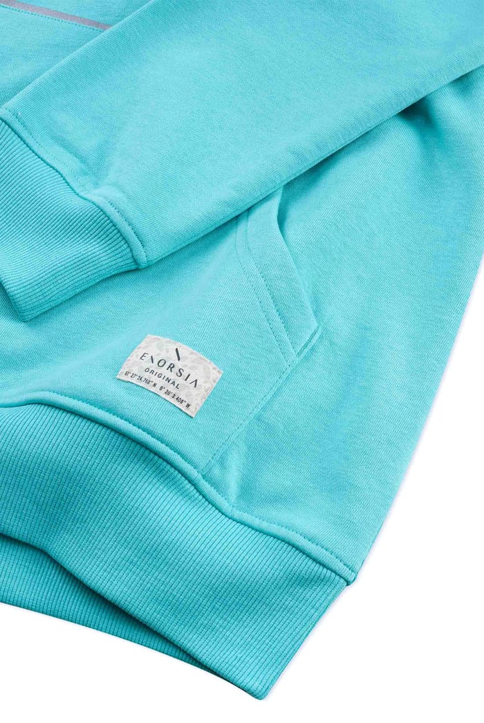 Brushed Fleece Raglan Hoodie