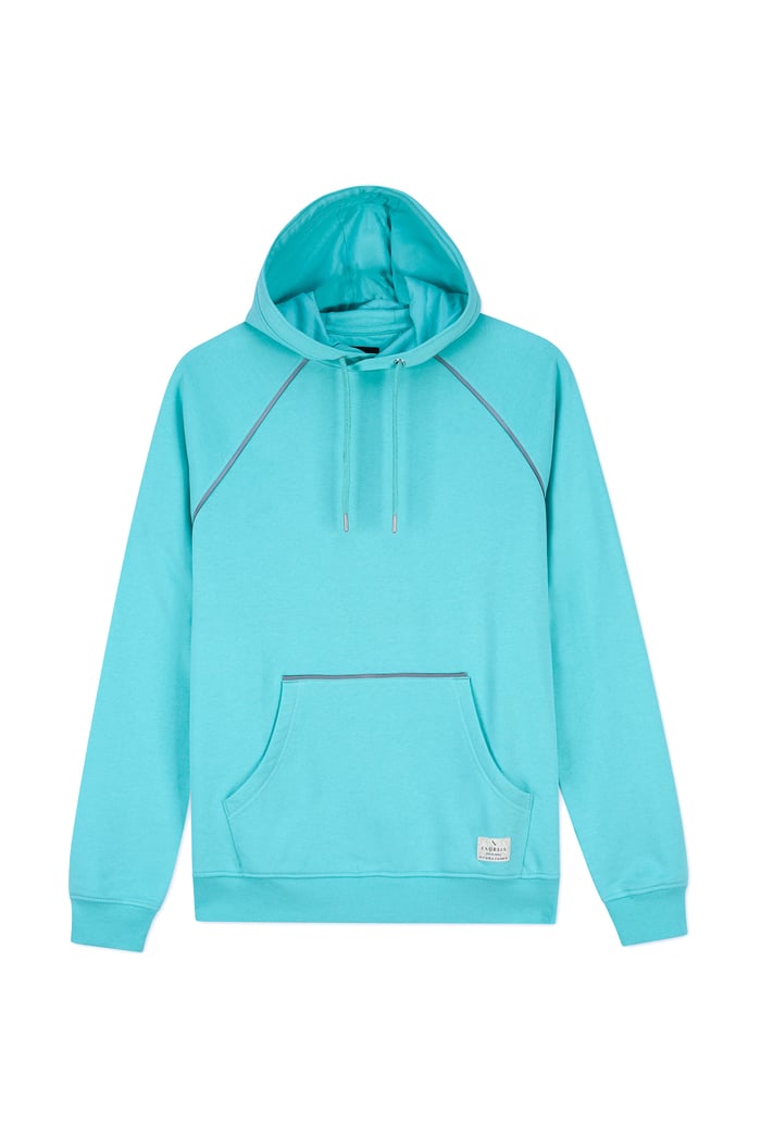 Brushed Fleece Raglan Hoodie