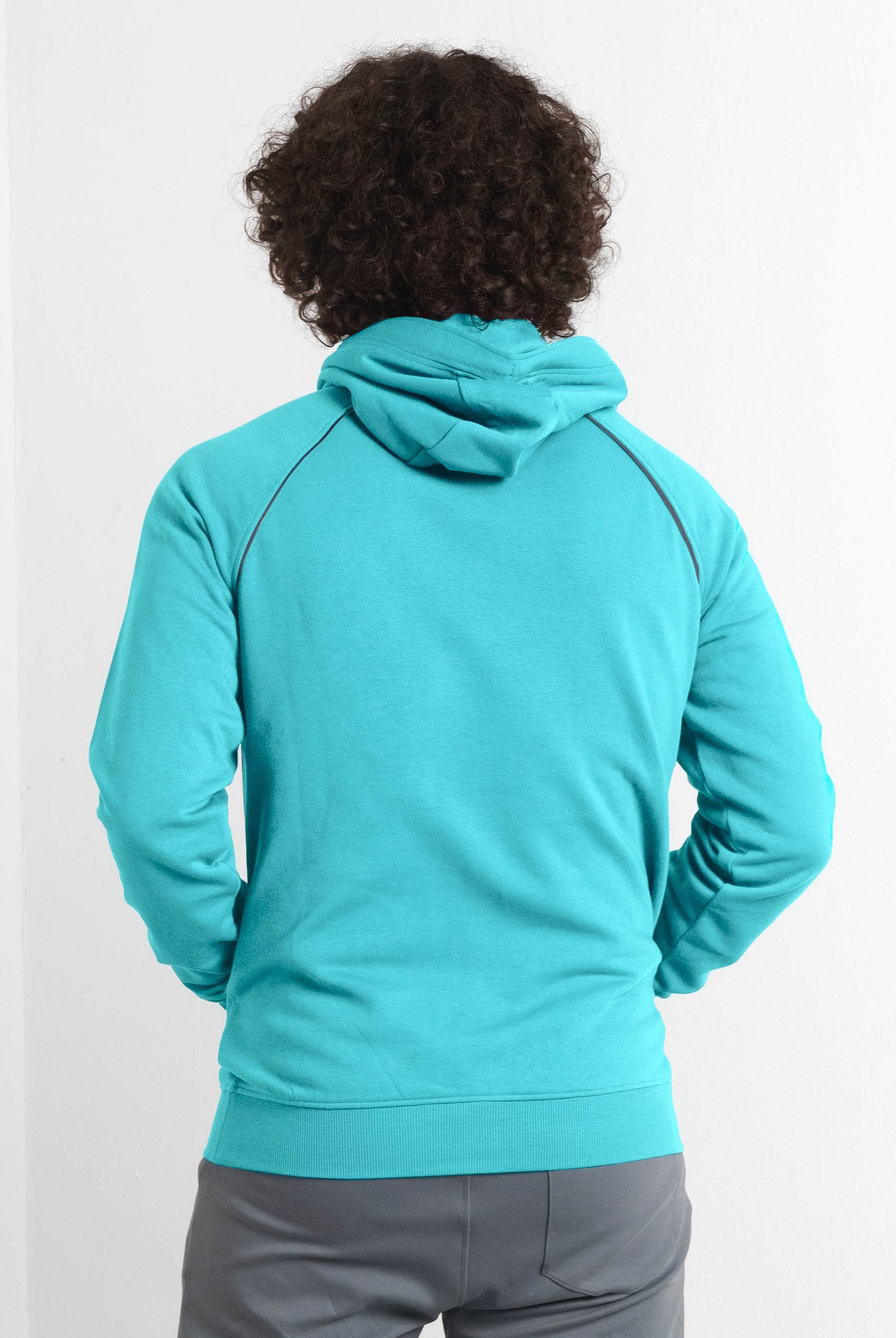 Brushed Fleece Raglan Hoodie
