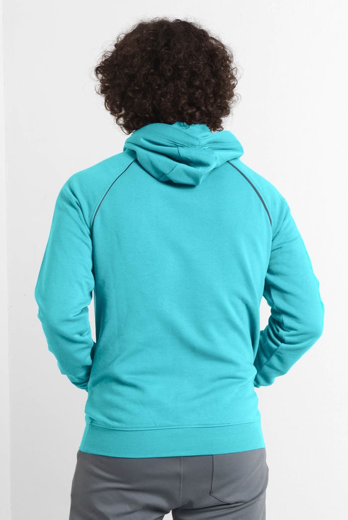 Brushed Fleece Raglan Hoodie