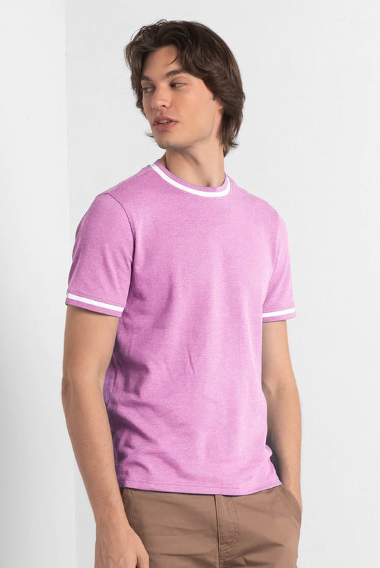 Mens Design Jersey Crew Neck T-Shirt