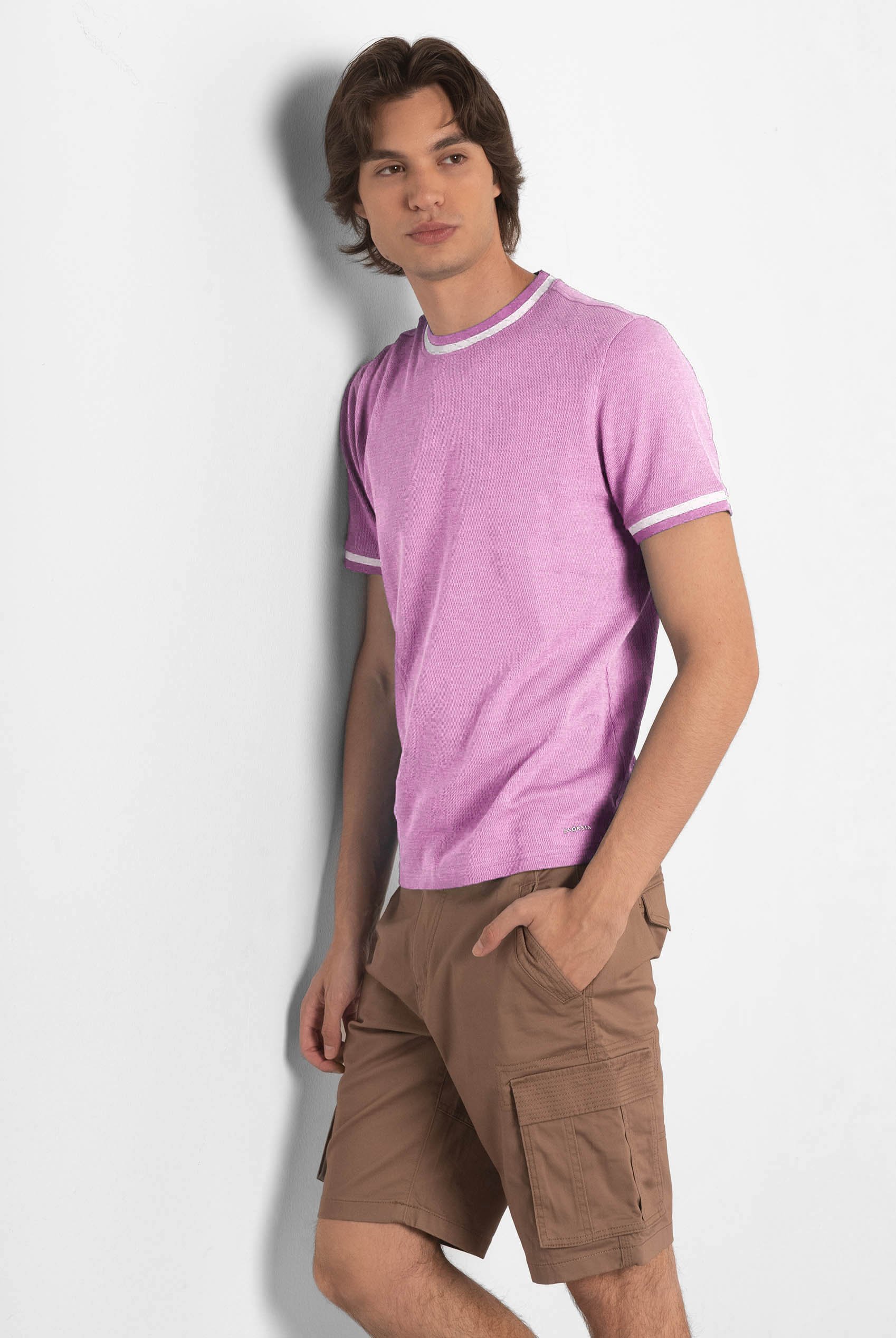Mens Design Jersey Crew Neck T-Shirt
