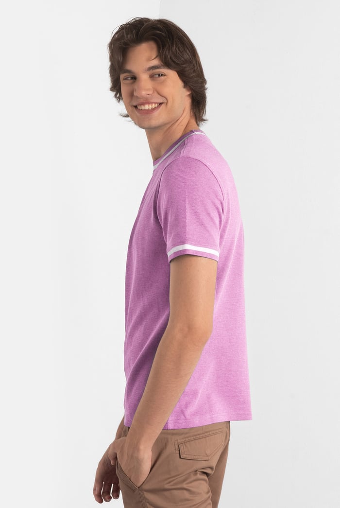 Mens Design Jersey Crew Neck T-Shirt