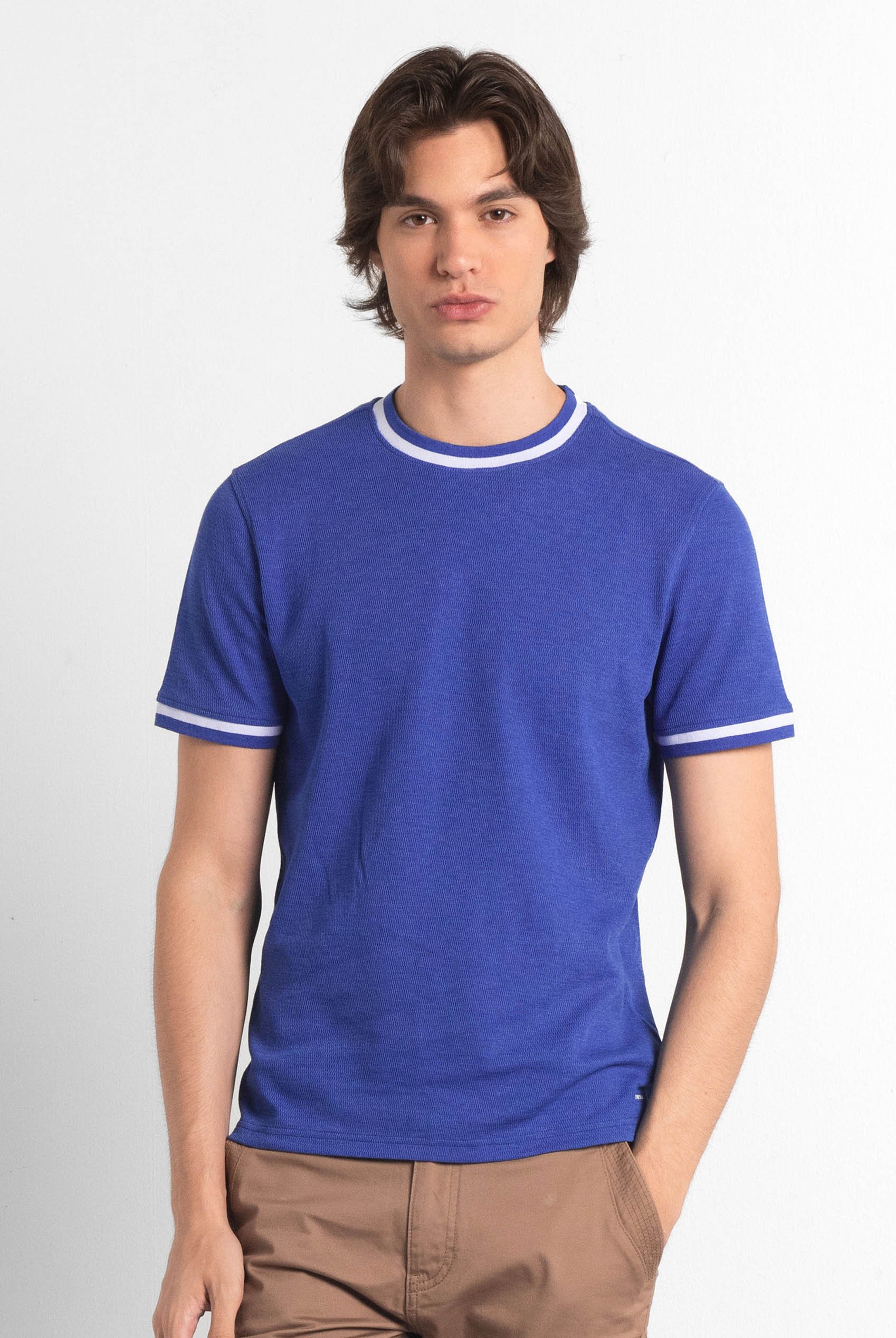 Mens Design Jersey Crew Neck T-Shirt