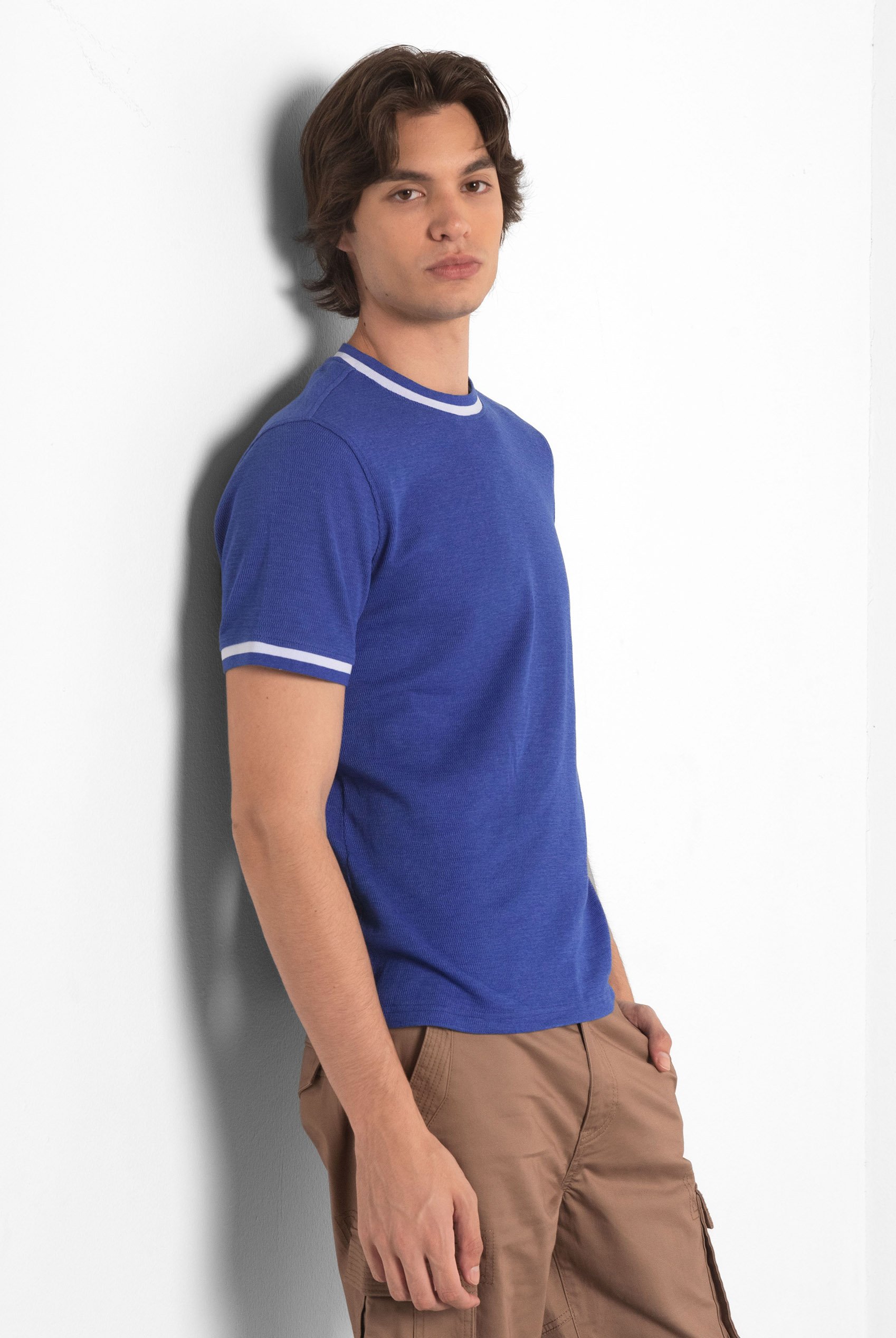 Mens Design Jersey Crew Neck T-Shirt