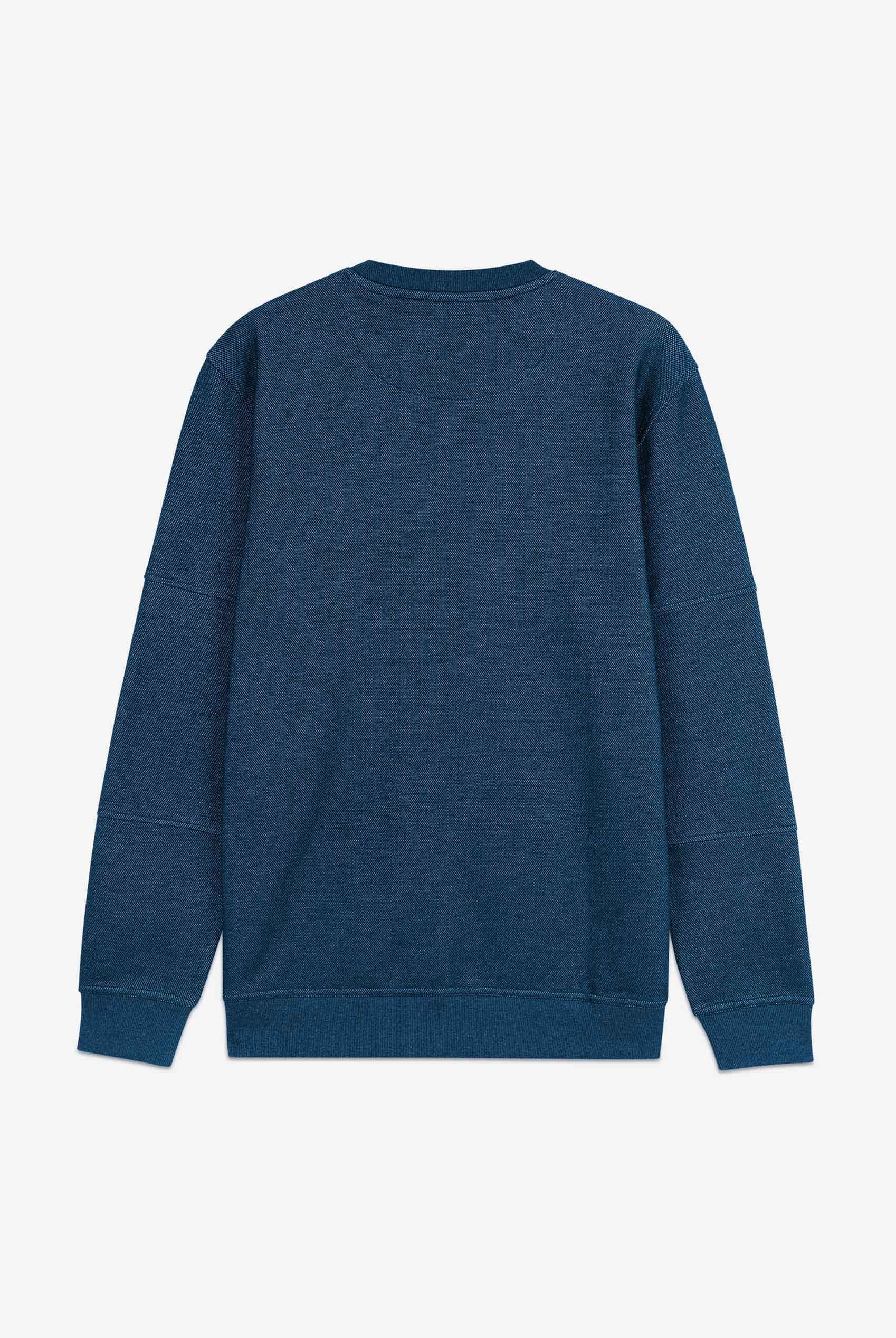 Heavy Pique Terry Crew Neck Sweatshirt