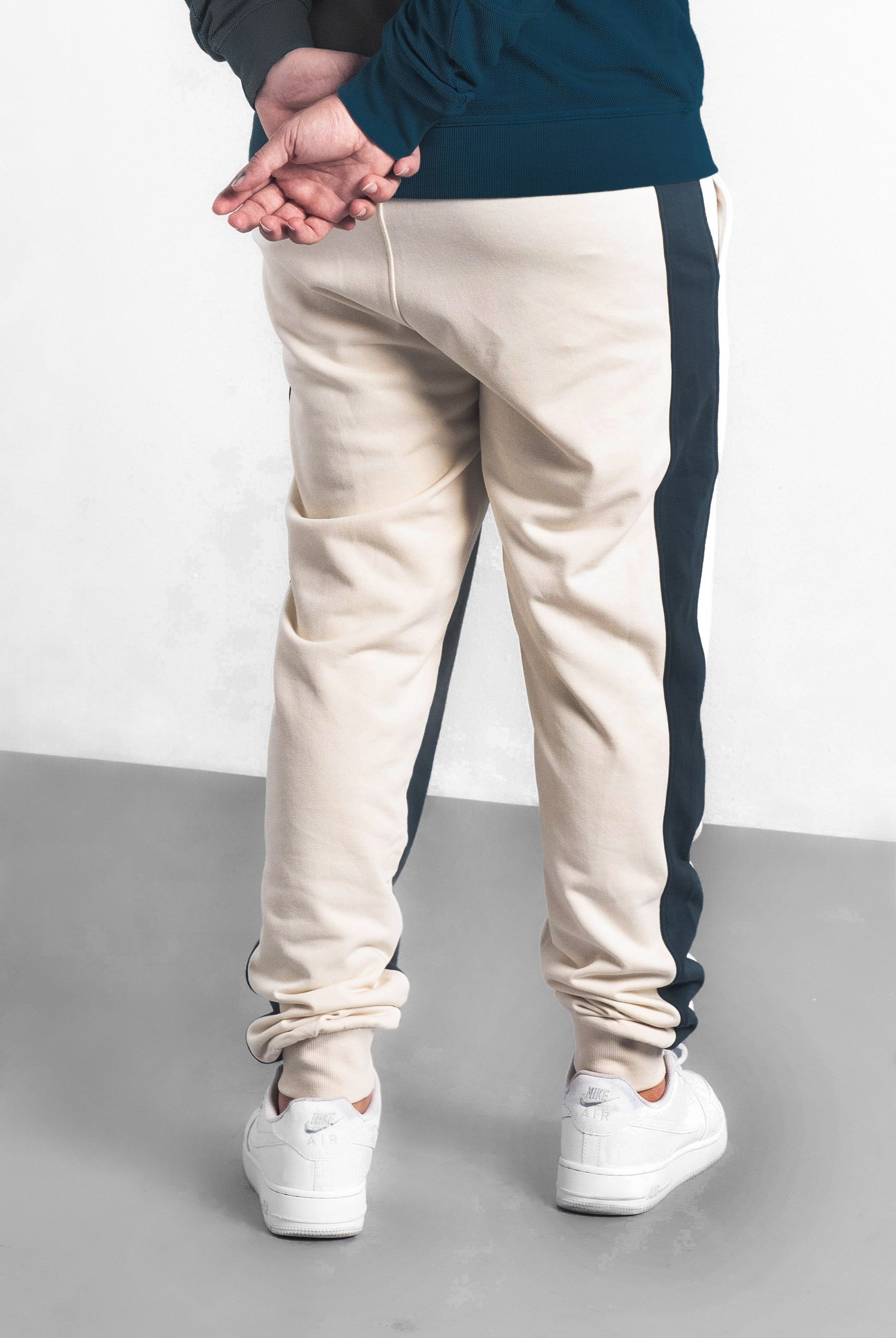 Mens Terry Colourblock Jogger