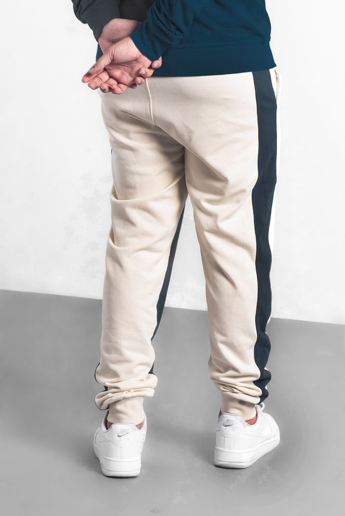 Mens Terry Colourblock Jogger