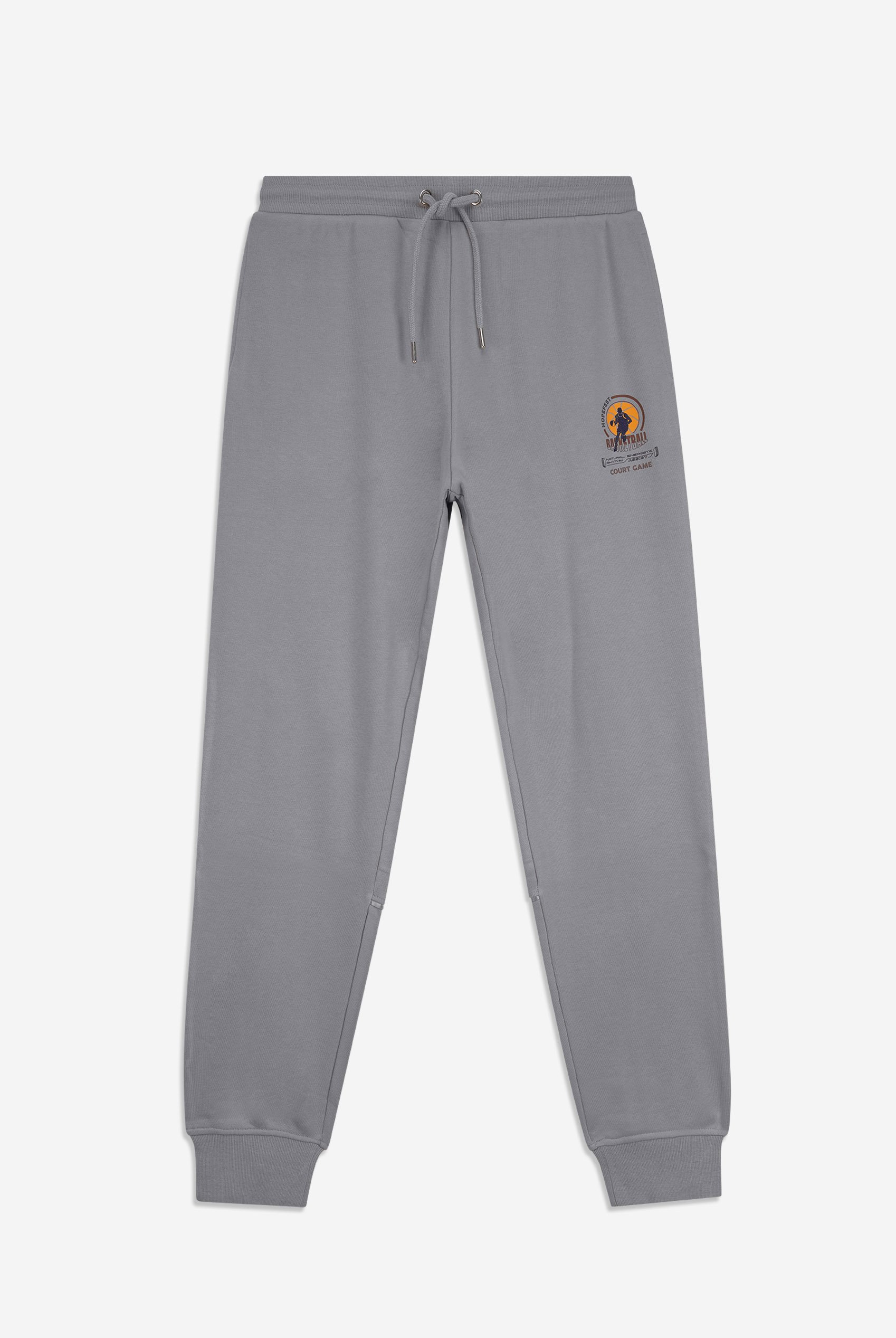 Mens Terry Jogger With Ribbed Cuff