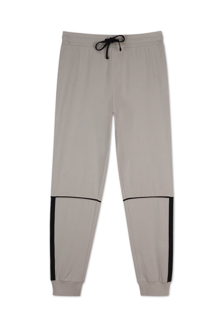 Stretch Jersey Long Sleeve Tee And Jogger Set