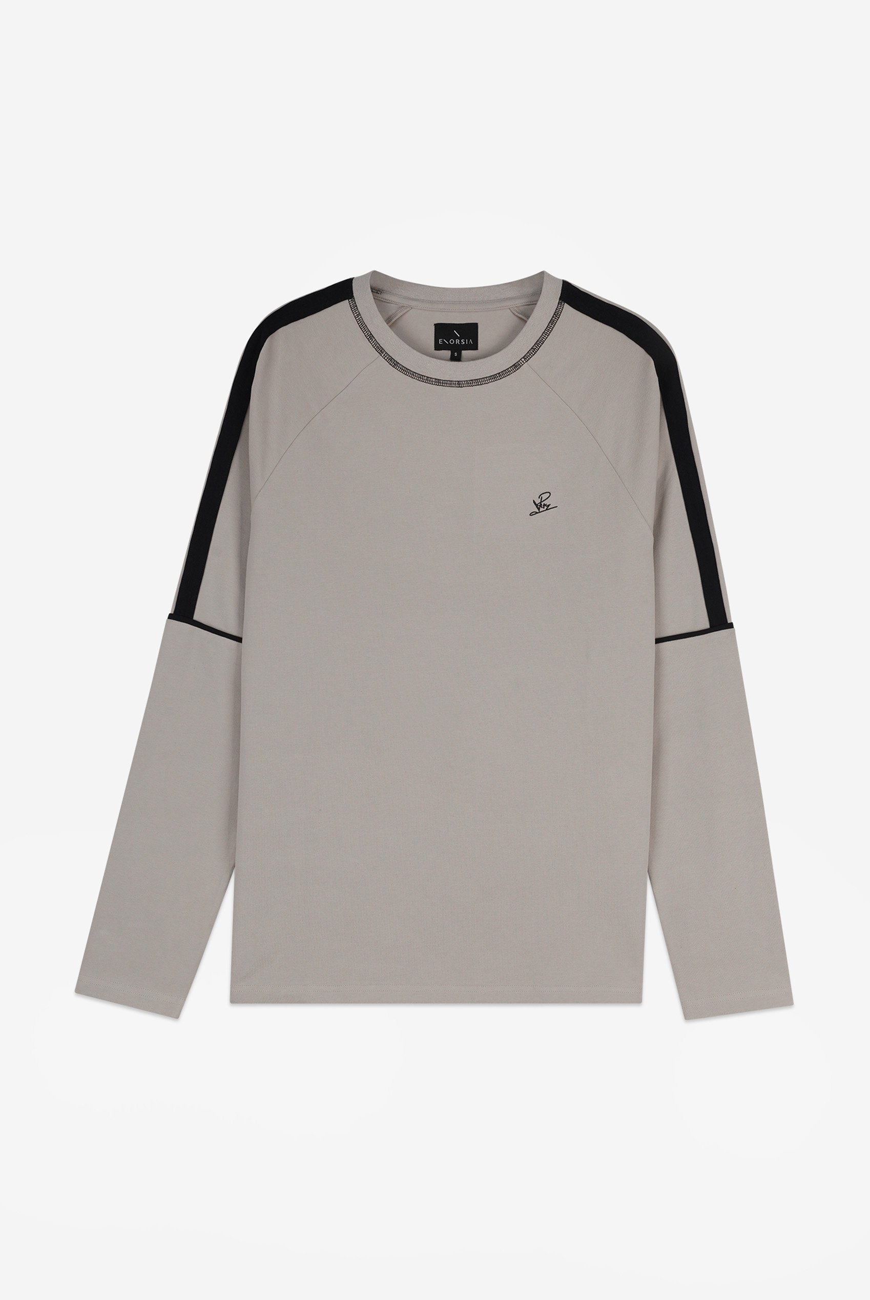 Stretch Jersey Long Sleeve Tee And Jogger Set