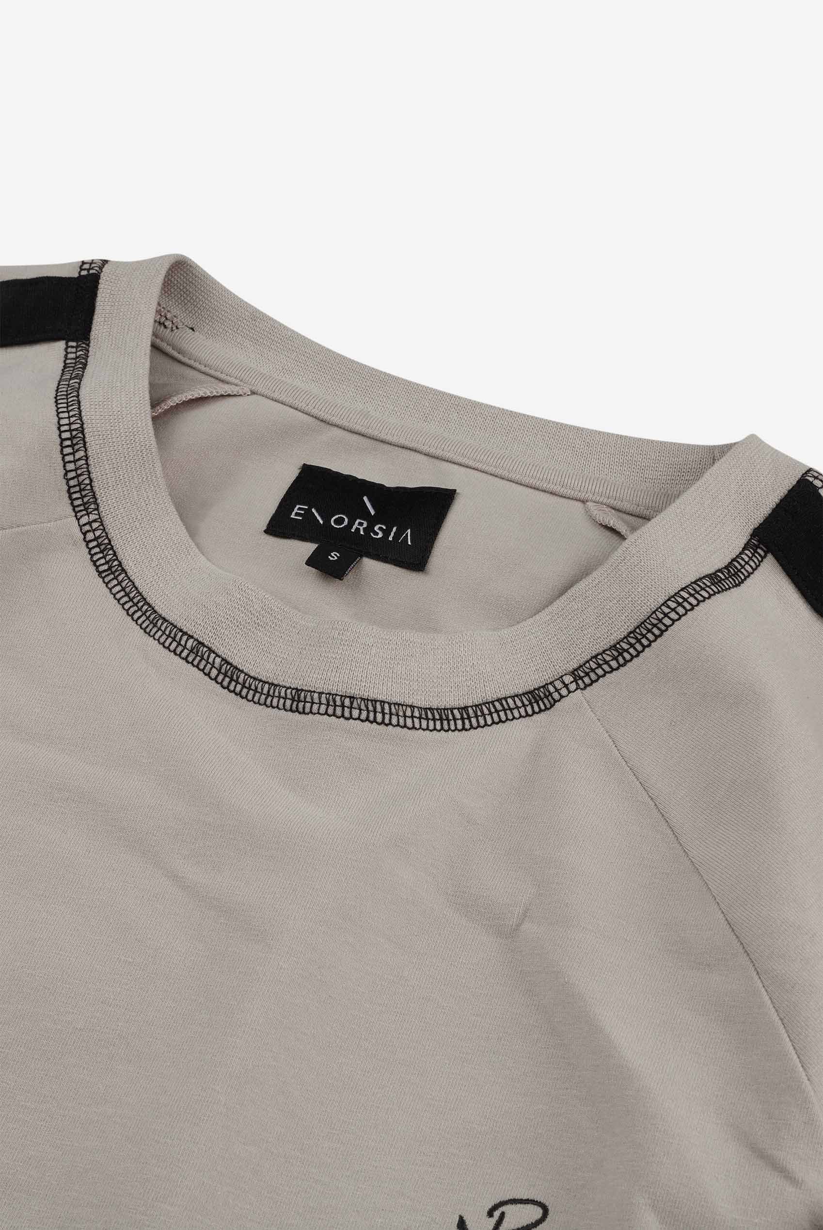 Stretch Jersey Long Sleeve Tee And Jogger Set