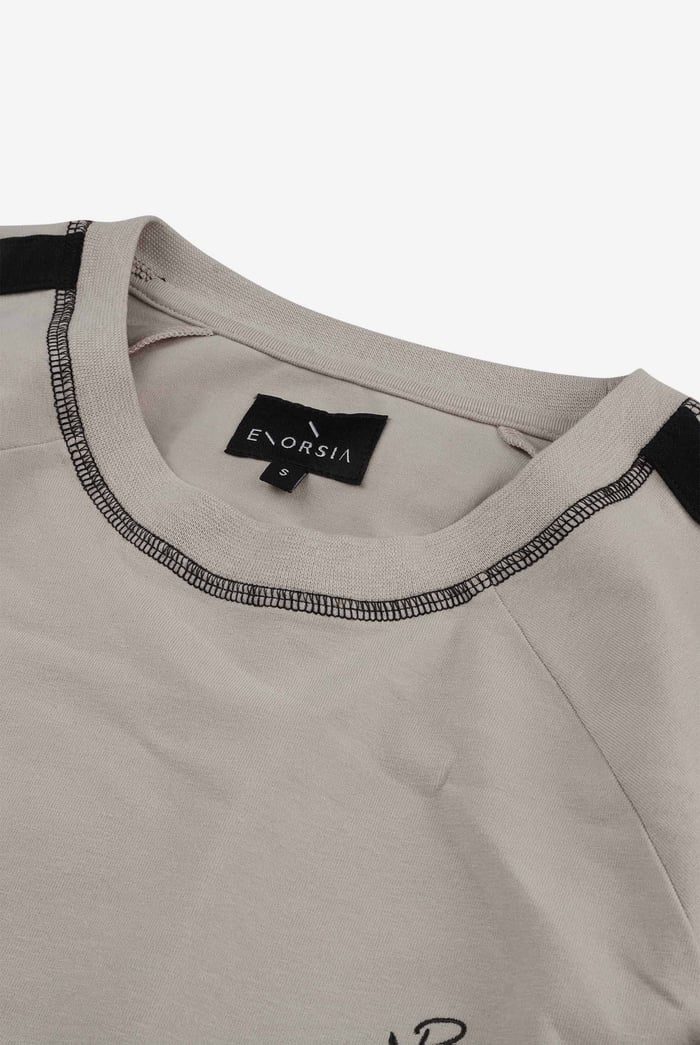 Stretch Jersey Long Sleeve Tee And Jogger Set