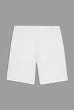 Mens Brush Back Fleece Printed Shorts