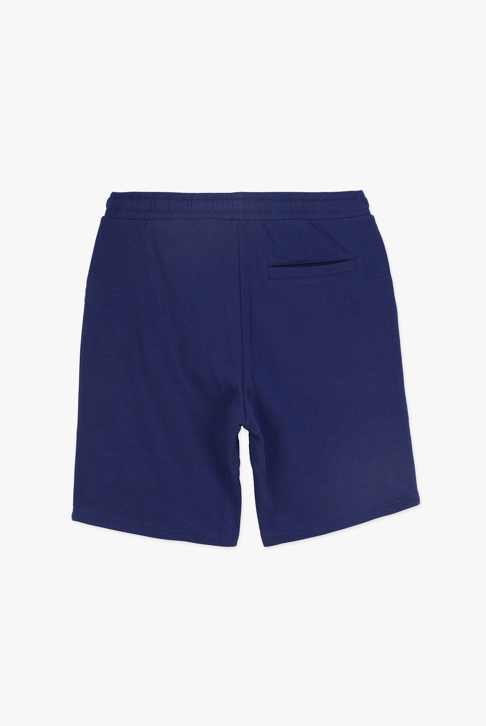 Mens Brush Back Fleece Printed Shorts