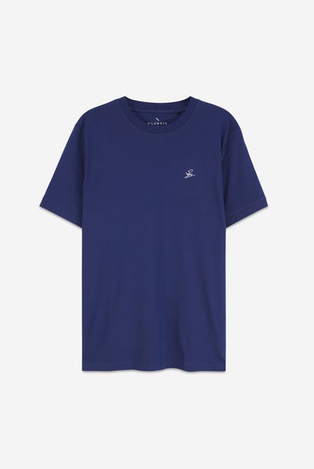 Navy/Red 2 Pack Short Sleeve Cotton T-Shirt