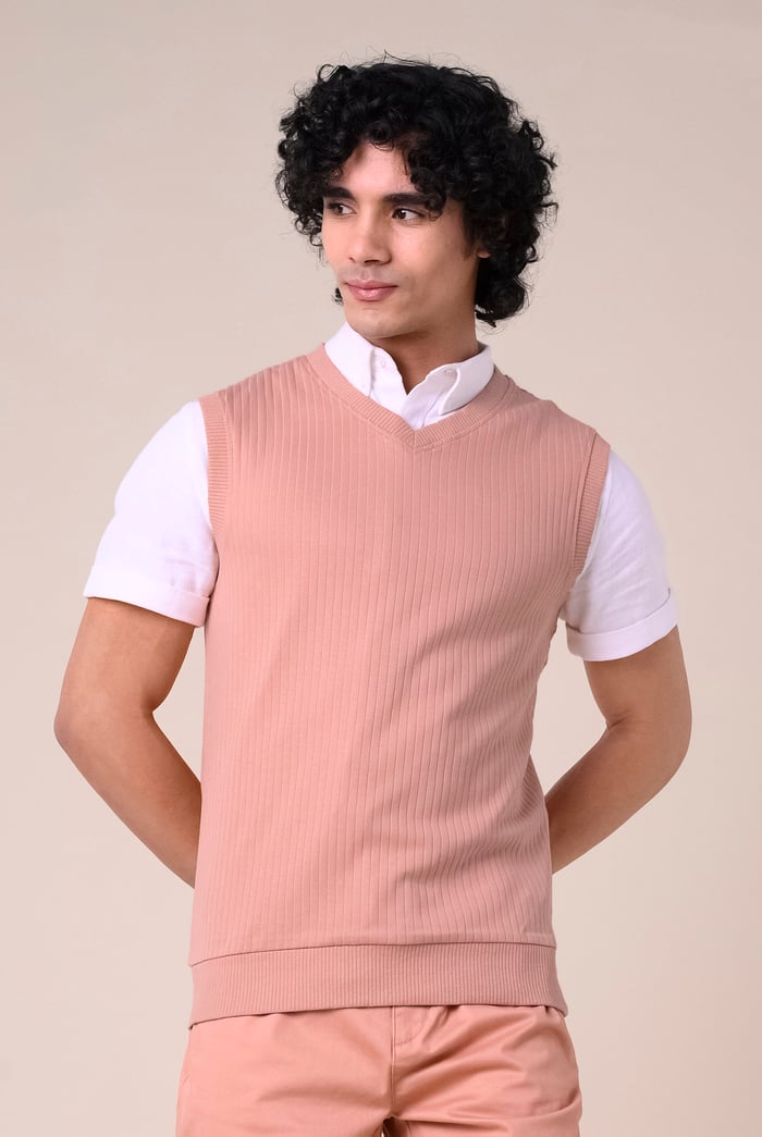Mens Rib Vest